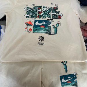 Tan Nike Short Suit for Kids